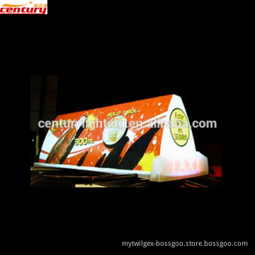 wholesale china factory price lighted car top sign